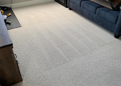 Residential Carpet Refresh carpet cleaning project